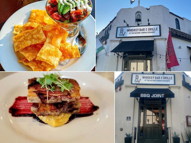 B&V Whiskey Bar & Grille 400 1st St E, Sonoma