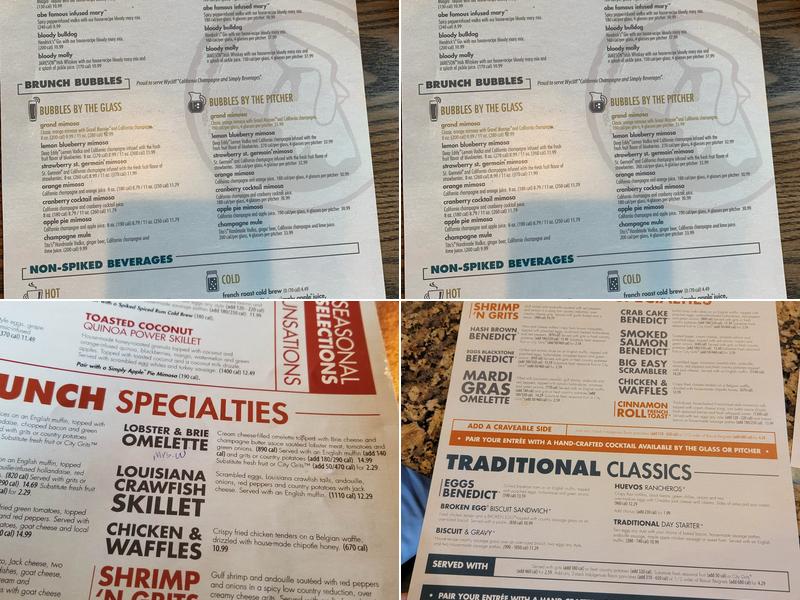 Another Broken Egg Cafe Menu