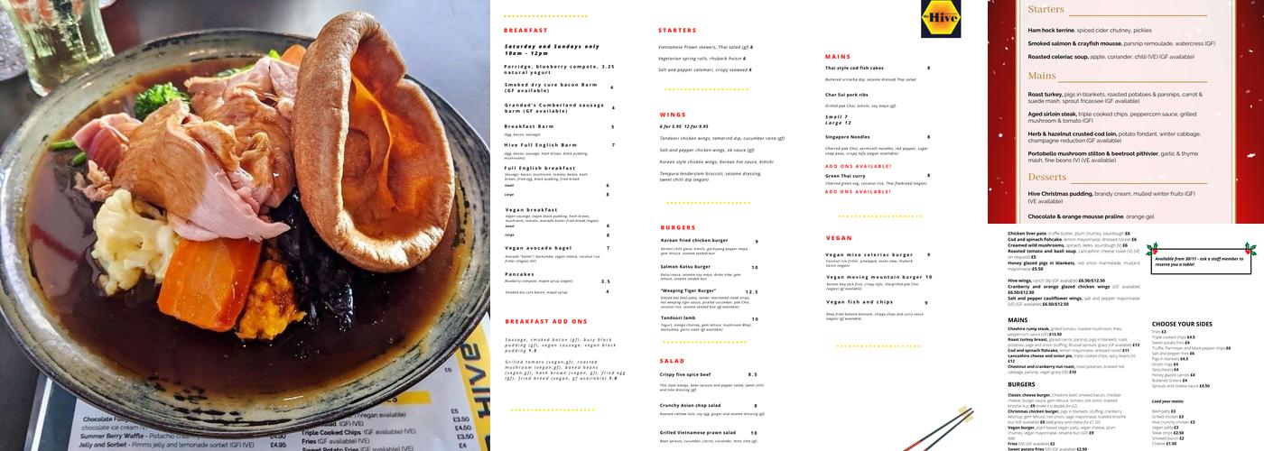 The Hive Menu