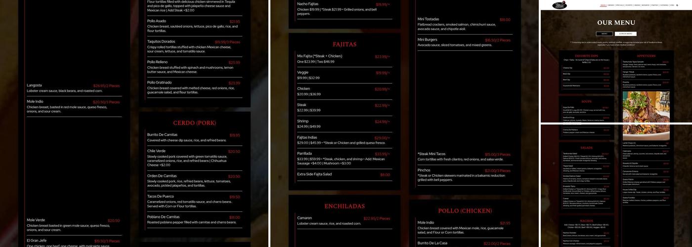 Tarahumata Mexican Grill Menu