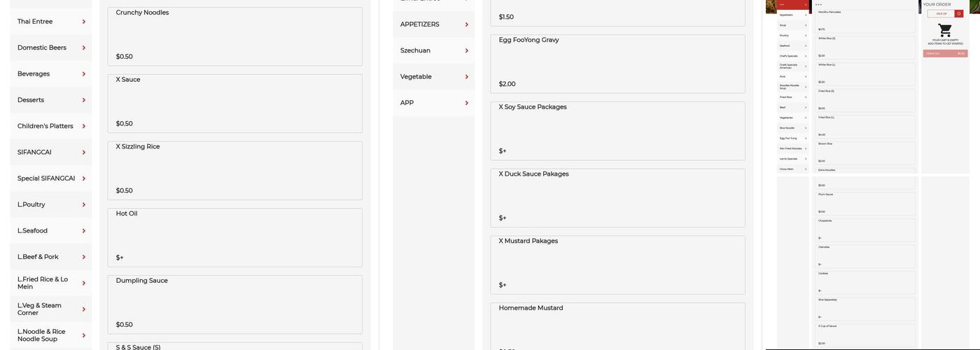 The Pearl Chinese and Thai Menu