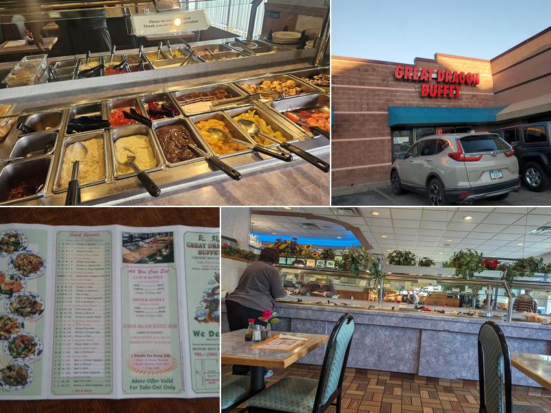 Great Dragon Buffet 208 6th Ave S, St Cloud
