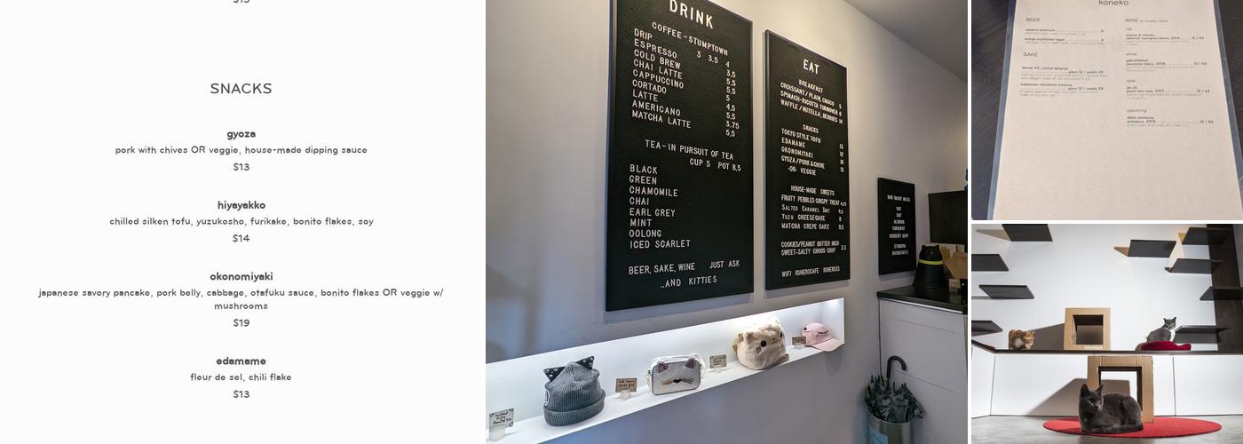 Koneko Menu