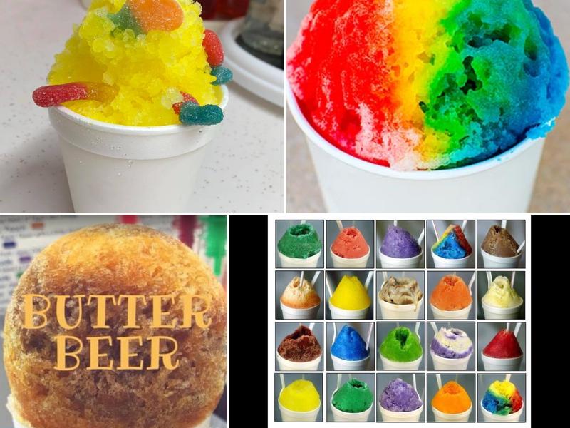 Rainbow Snow Cones