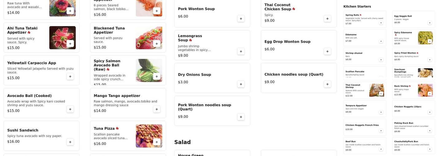 Komo Menu