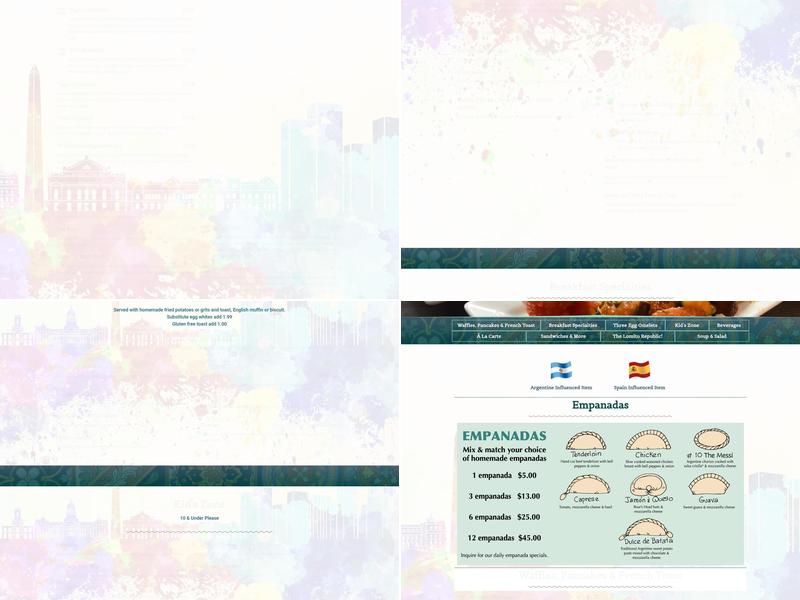 Wake Up Cafe North Menu