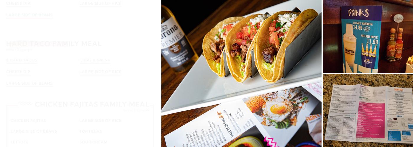 Frontera Mexican Kitchen Menu