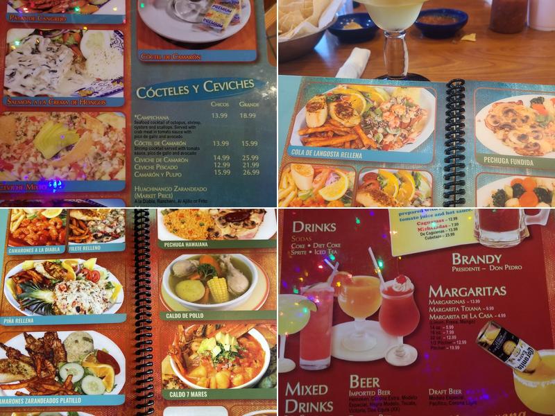 Los Portales Mexican Grill Menu