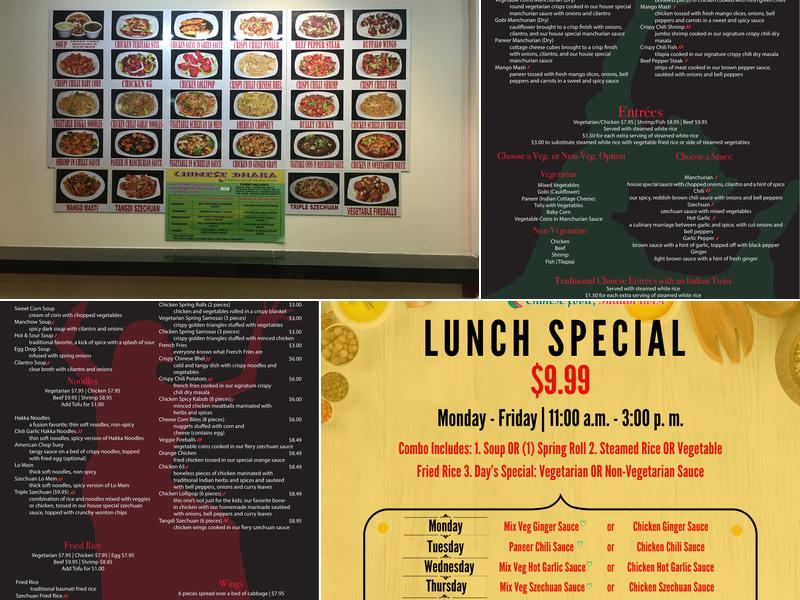 Chinese Dhaba Menu