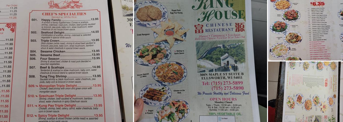 King House Menu
