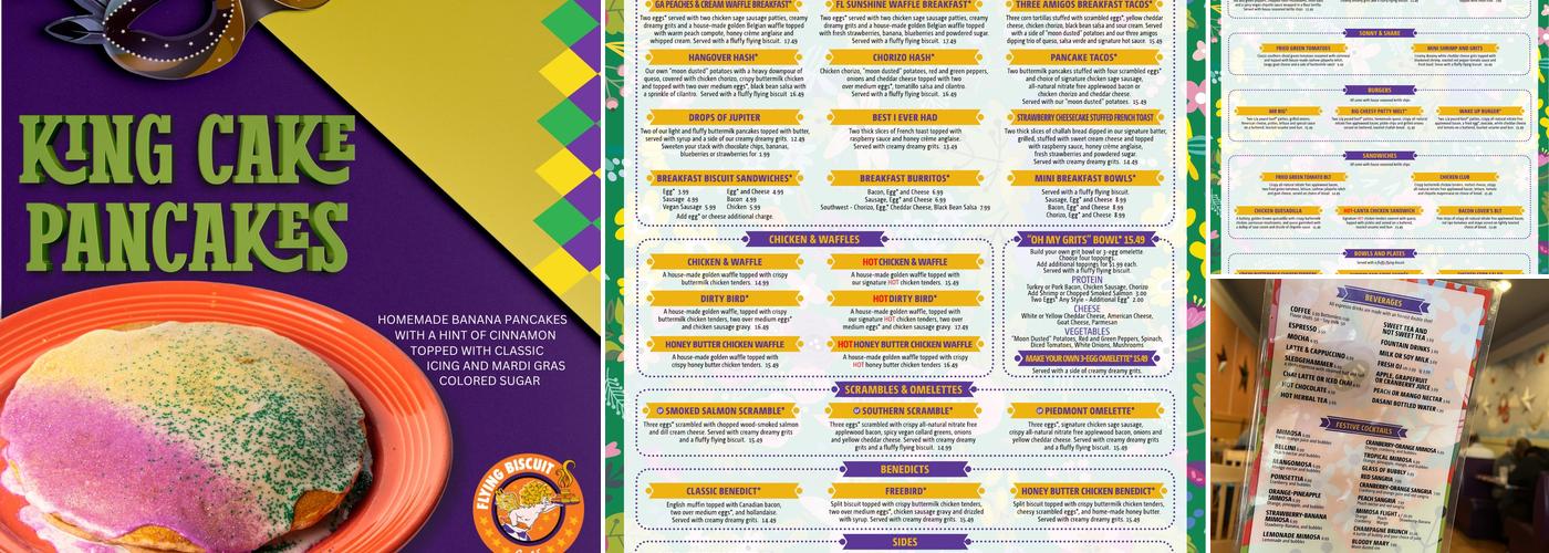 The Flying Biscuit Cafe Menu