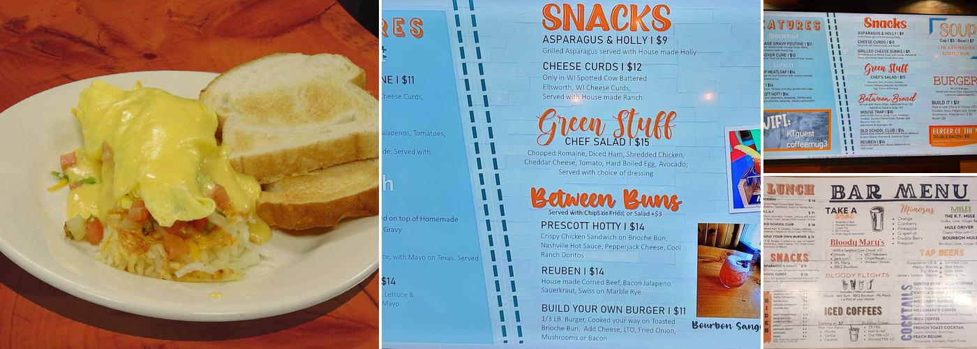 The Kitchen Table Menu