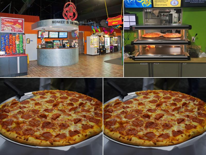 Monkey In the Middle Pizza @ Action City