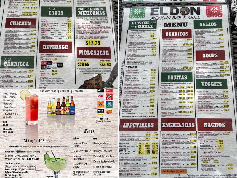 El Don Mexican Restaurant Menu