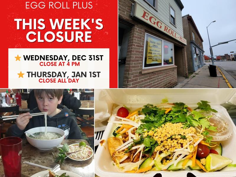 Egg Roll Plus 1611 Bellinger St, Eau Claire