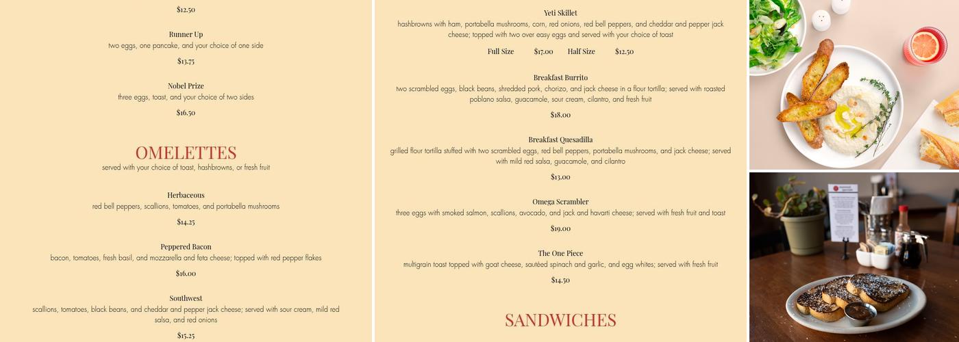 The Nucleus Menu