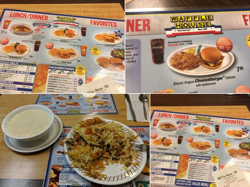 Waffle House Menu