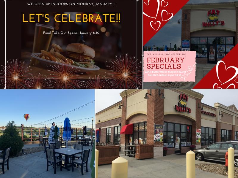 Fat Willy's 4325 Maine Ave SE, Rochester