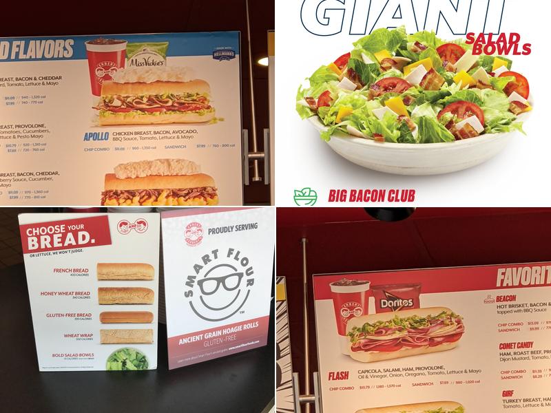 Erbert and Gerbert's Menu