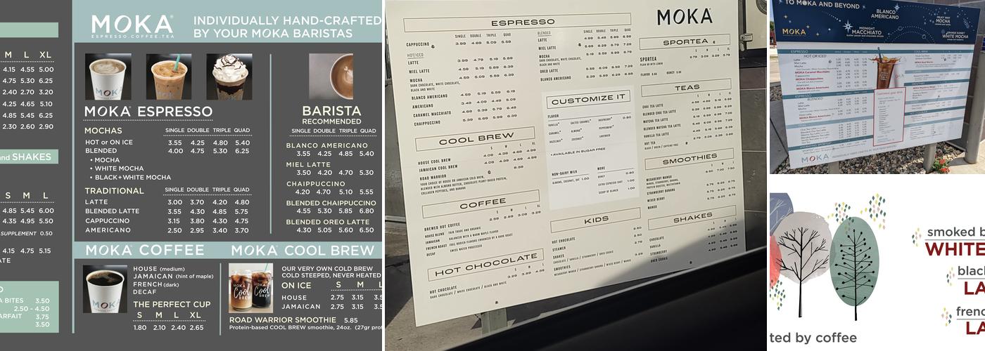 Moka Menu
