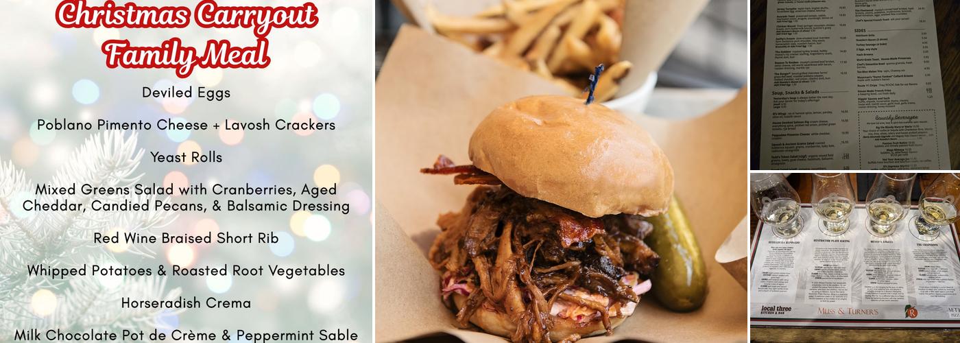 Muss & Turner's Menu