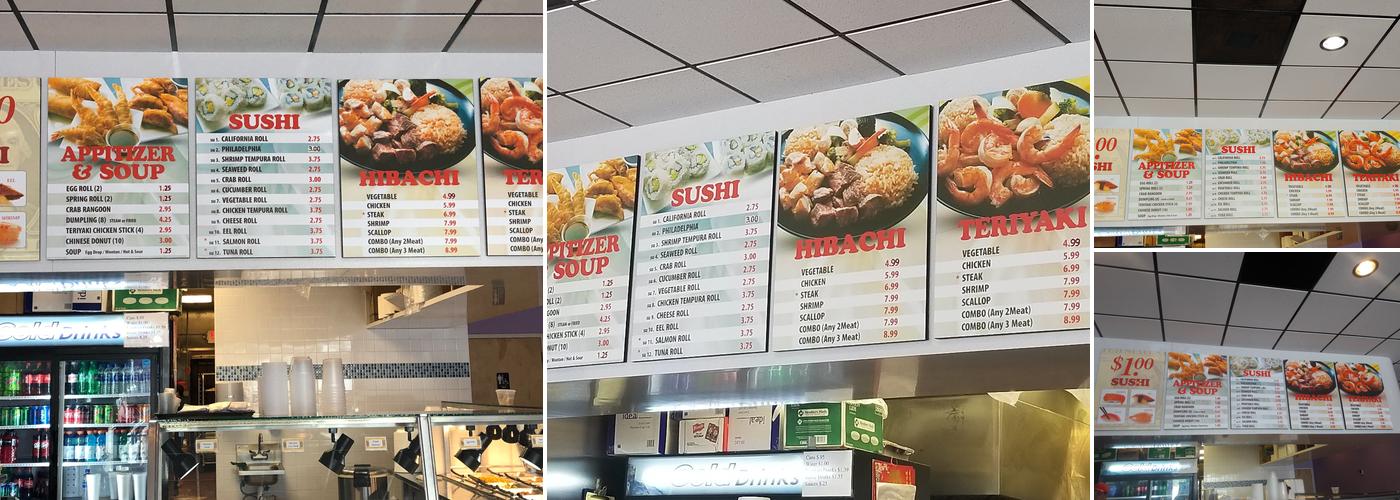 Asian Express Menu