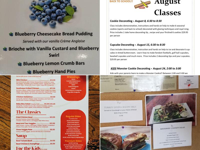 Gabriel's Restaurant and Bakery Menu