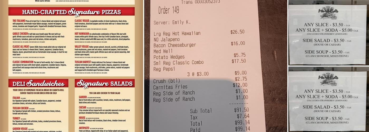 Me-n-Ed's Coney Island Grill Menu