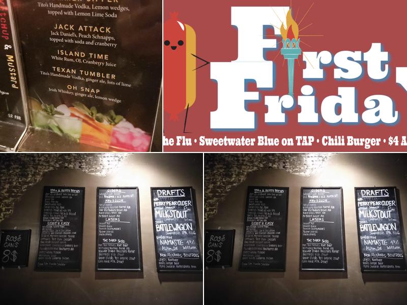 bleu pub Menu