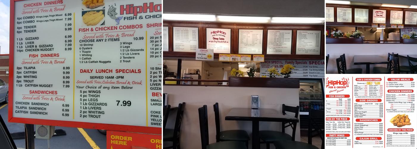 Hip Hop Fish & Chicken North Ashley (Jaws) Menu