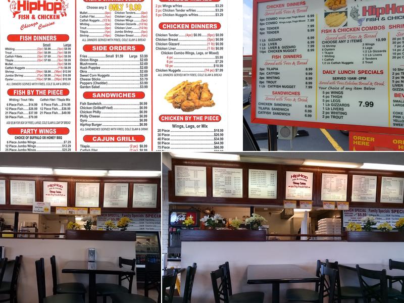Hip Hop Fish & Chicken North Ashley (Jaws) Menu