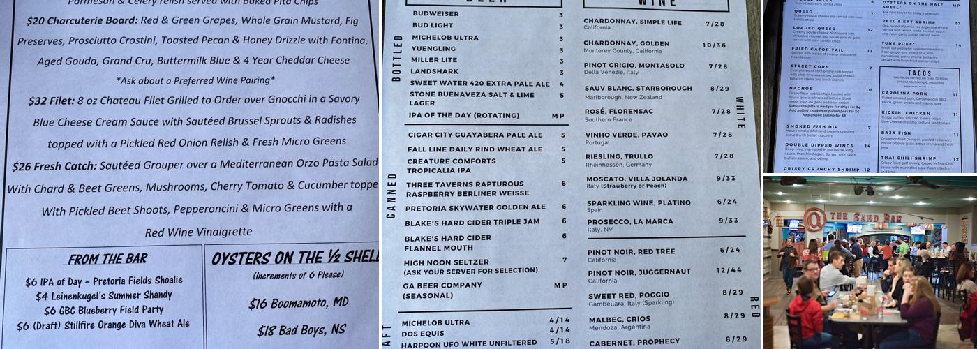 Berta's Pizza Kitchen Menu