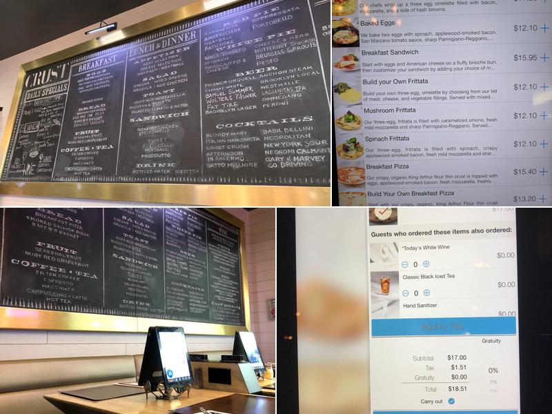 Crust Menu