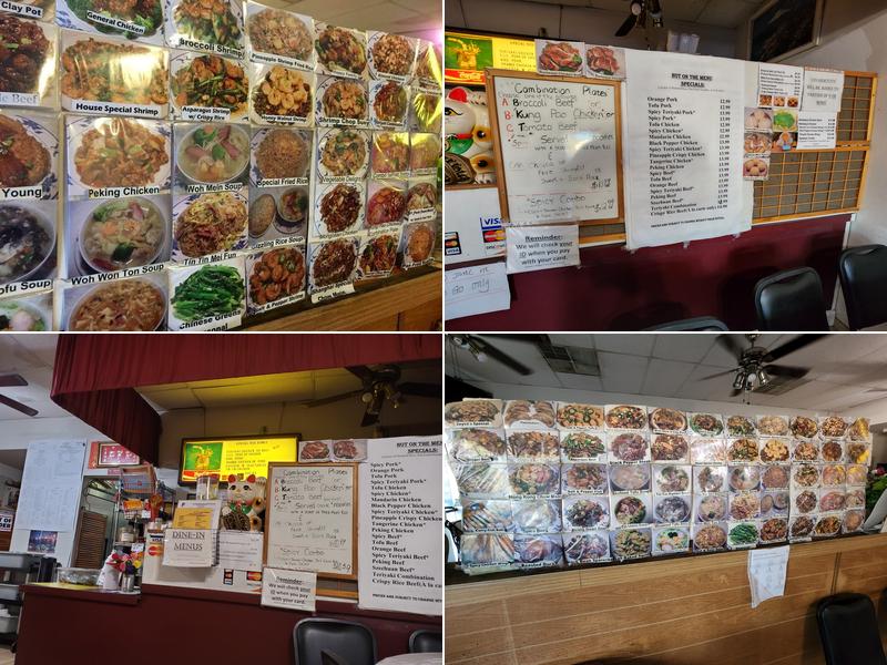 Tin Tin Restaurant Menu