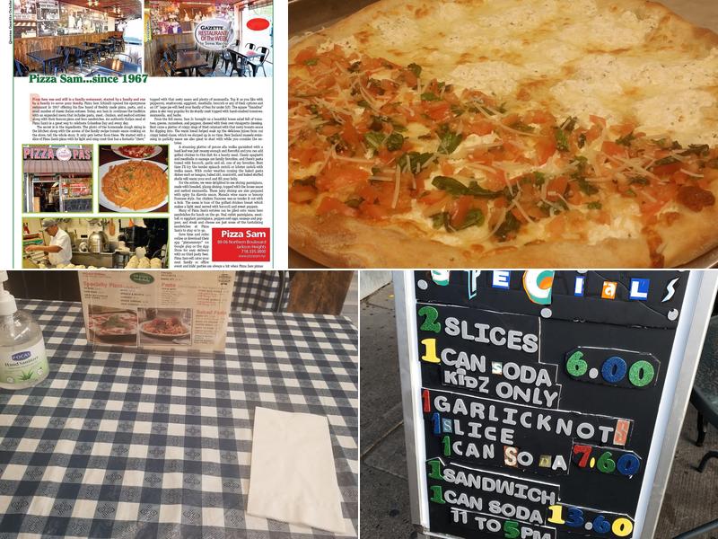 Pizza Sam Menu