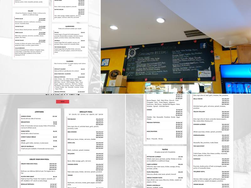 DaVinci's Pizzeria of Smyrna Menu