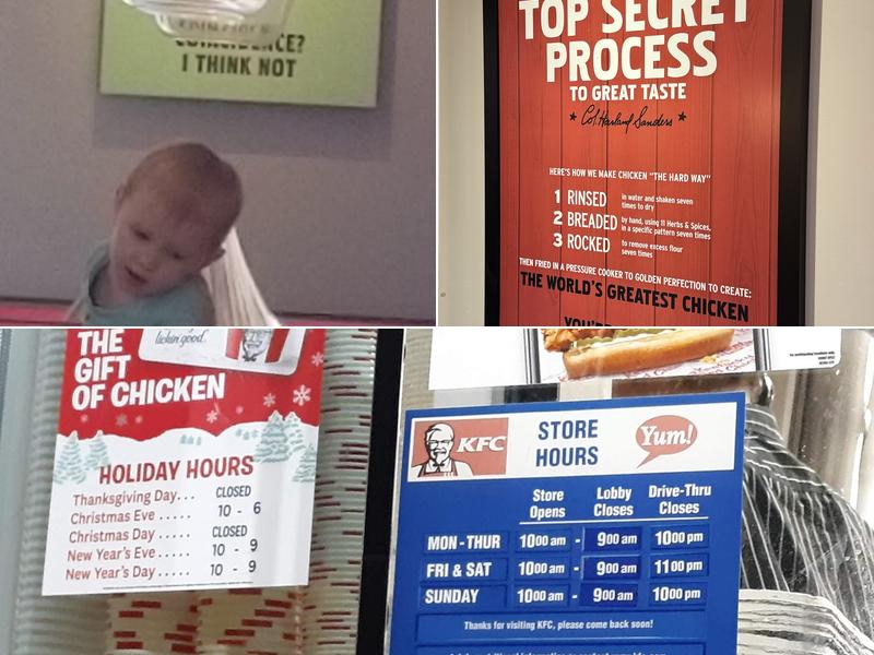 KFC Menu