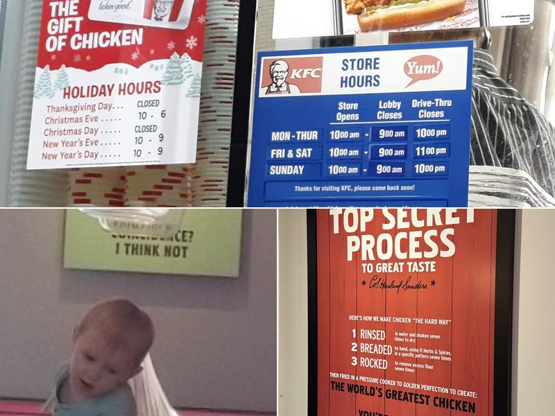 KFC Menu