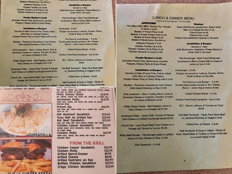 Butcher Hook Restaurant Menu