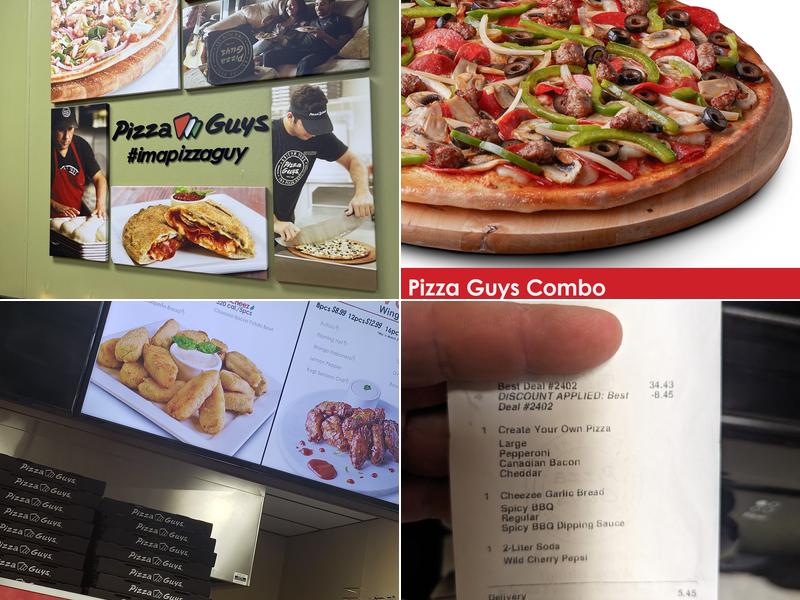 Pizza Guys Menu