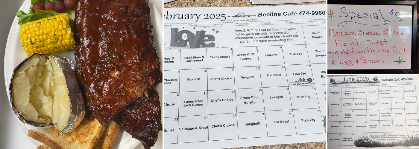 Beeline Cafe Payson Az Menu