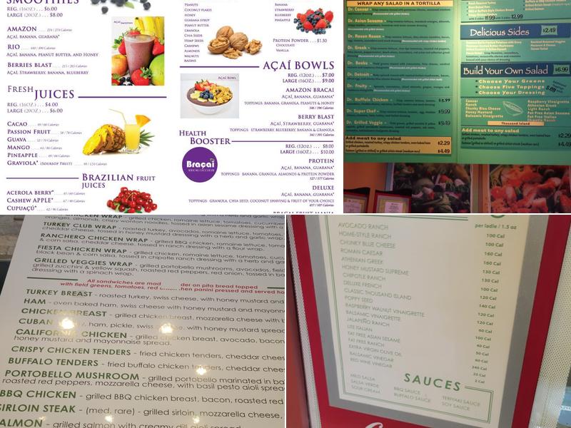 Doc Green's Gourmet Salad And Sandwich Bar Menu