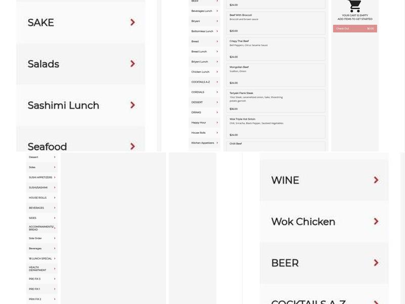 Jade Eatery And Lounge Menu