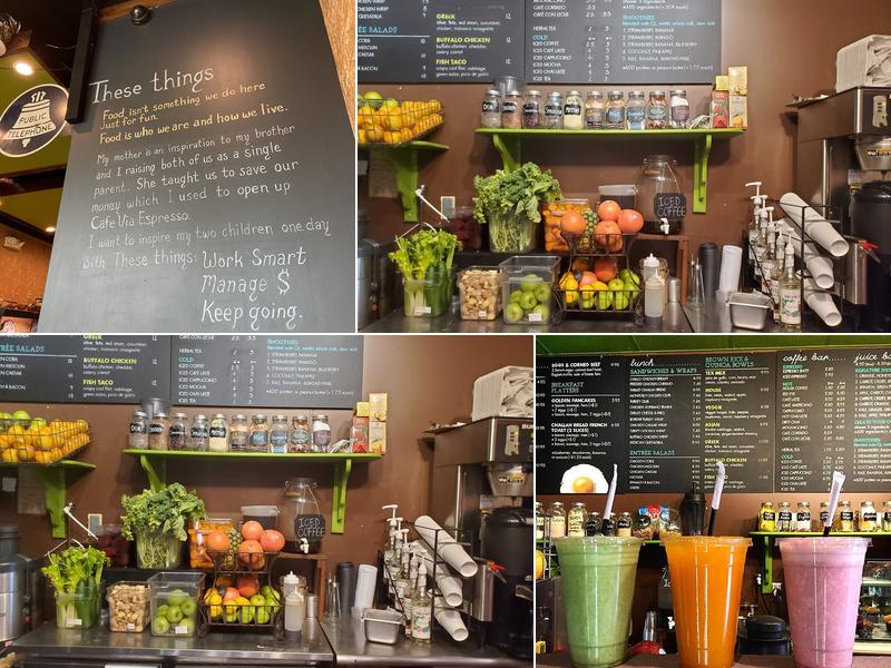 Cafe Via Espresso Menu