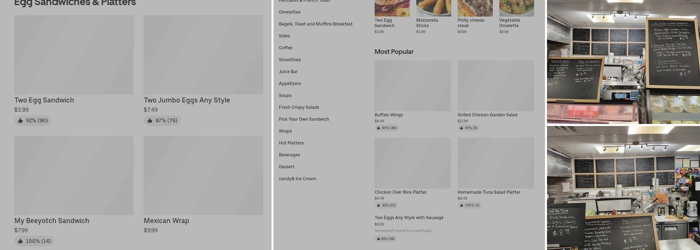 Stephen’s Grill Menu