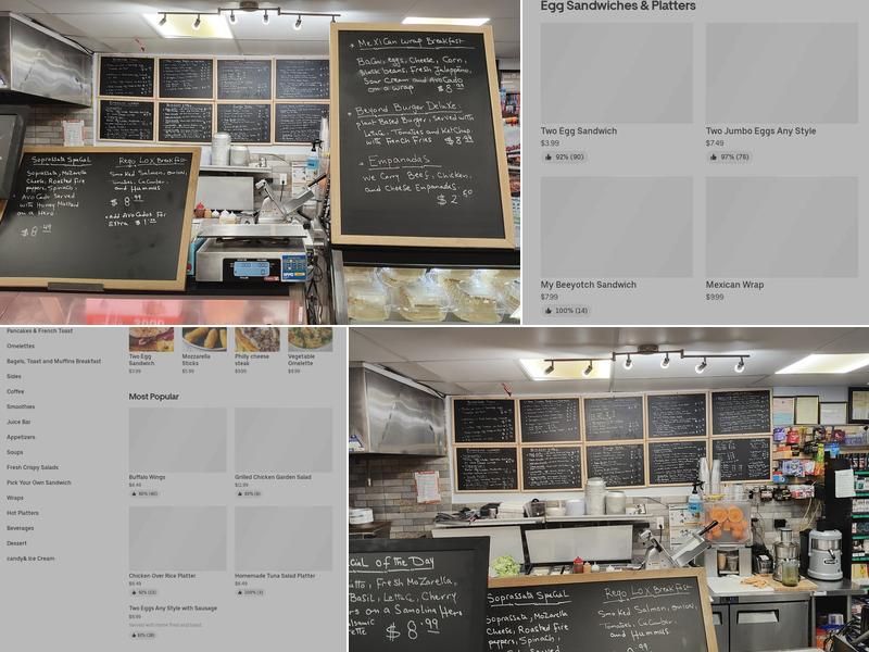 Stephen’s Grill Menu