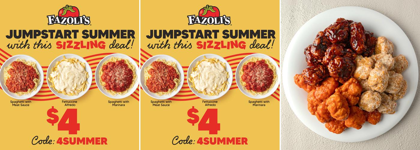 Fazoli's Menu