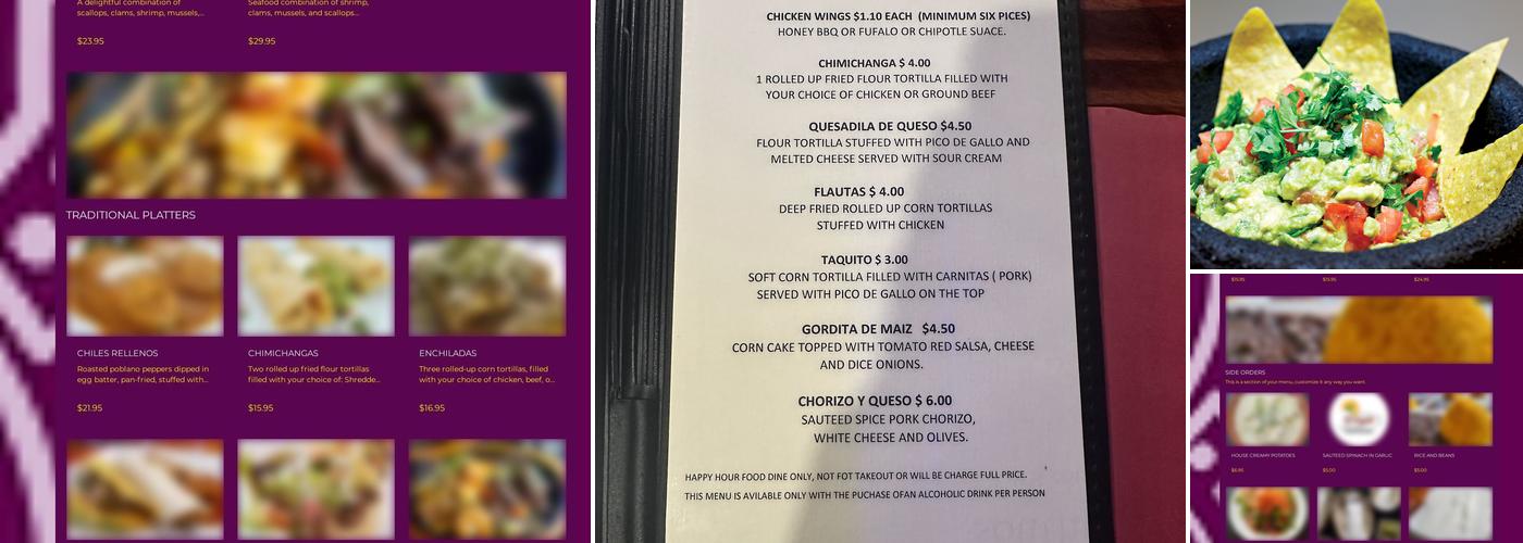 El Coyote Menu