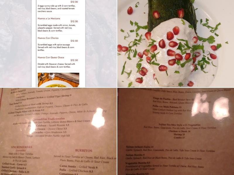 de Mole Menu