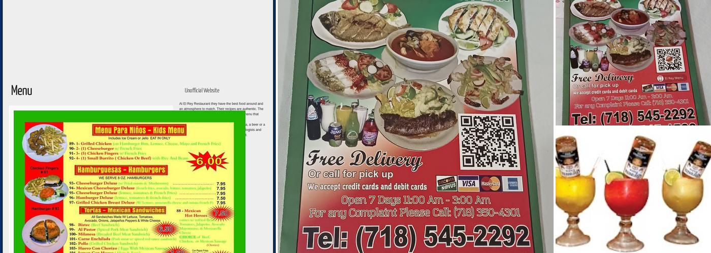 El Rey Menu